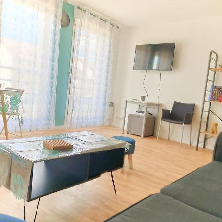 Charmant Appartement Sur Sottevilles Les روان المظهر الخارجي الصورة