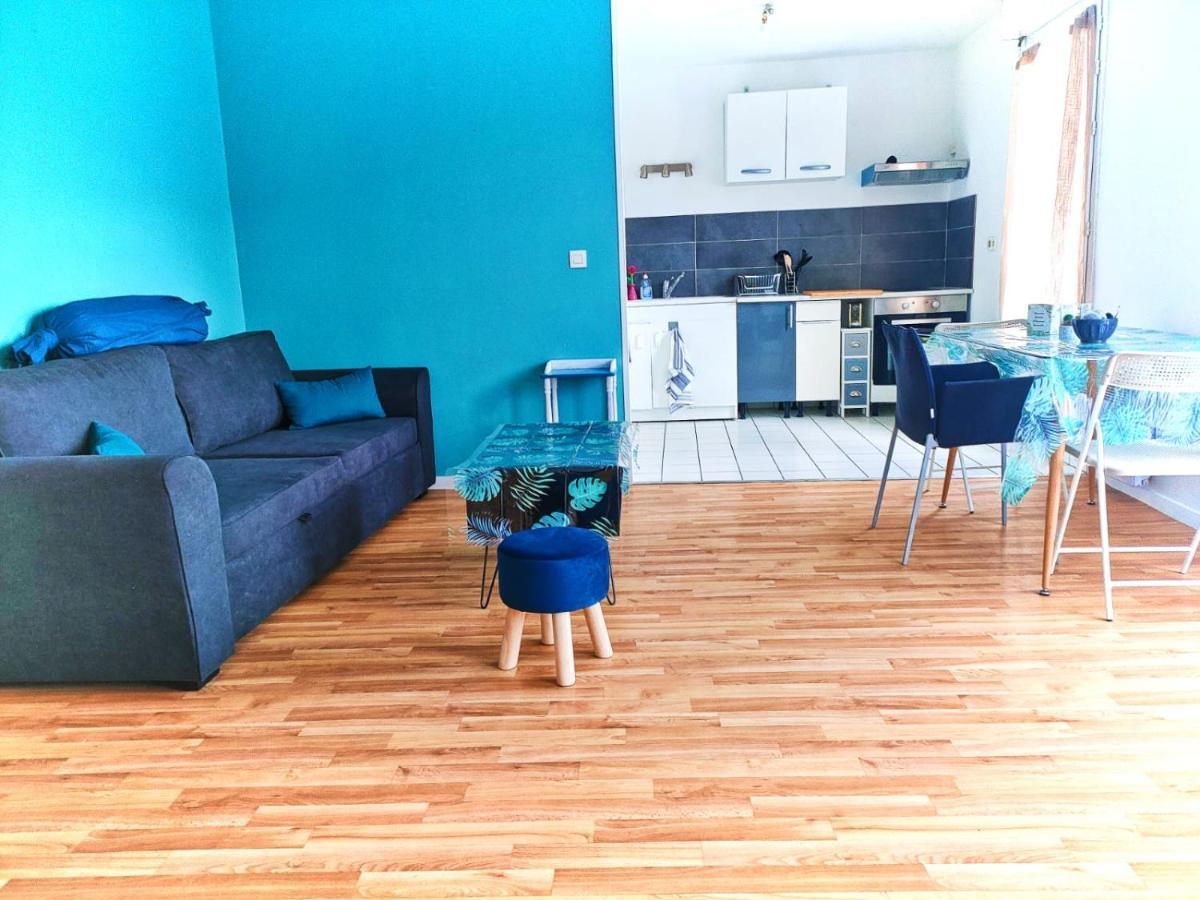 Charmant Appartement Sur Sottevilles Les روان المظهر الخارجي الصورة